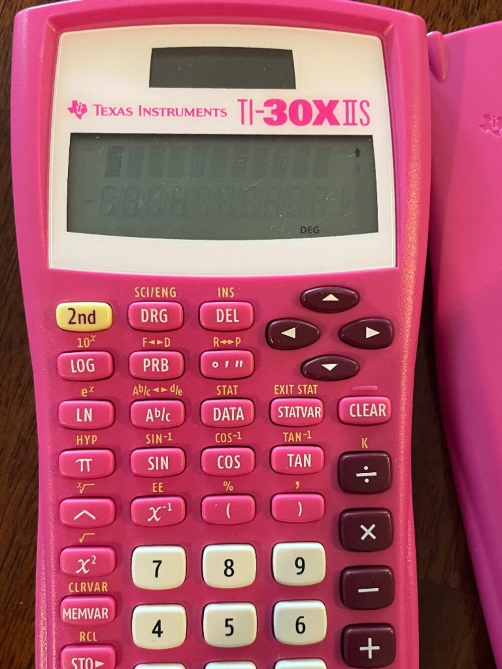 Texas Instruments TI-30XIIS | Scientific Calculator | Pink Color | Tested Works